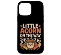 Little Acorn On The Way Cute Fall Pregnancy Case for iPhone 13 Pro Max