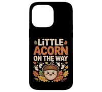Little Acorn On The Way Cute Fall Pregnancy Case for iPhone 14 Pro Max