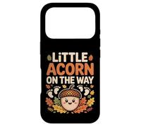 Little Acorn On The Way Cute Fall Pregnancy Case for iPhone 17 Pro