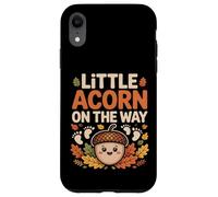 Little Acorn On The Way Cute Fall Pregnancy Case for iPhone XR