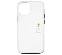 Little Alien Pocket, ET, SpaceShip, Area 51 UFO, UAP, DRONE Case for iPhone 12/12 Pro