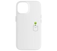 Little Alien Pocket, ET, SpaceShip, Area 51 UFO, UAP, DRONE Case for iPhone 14