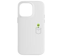 Little Alien Pocket, ET, SpaceShip, Area 51 UFO, UAP, DRONE Case for iPhone 14 Pro Max
