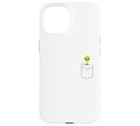 Little Alien Pocket, ET, SpaceShip, Area 51 UFO, UAP, DRONE Case for iPhone 15