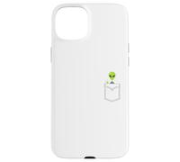 Little Alien Pocket, ET, SpaceShip, Area 51 UFO, UAP, DRONE Case for iPhone 15 Plus