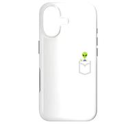 Little Alien Pocket, ET, SpaceShip, Area 51 UFO, UAP, DRONE Case for iPhone 17