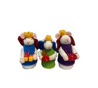 Little And Often Nativity Three Kings Felt Decorative Set