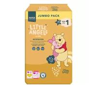 Little Angels by ASDA Little Angels by Newborn Disney Size 1 2-5 kg Jumbo Pack 70 Nappies (Pack of 6)