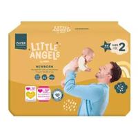 Little Angels by ASDA Little Angels by Newborn Size 2 4-8kg 44 Nappies (Pack of 6)