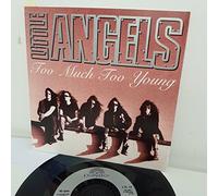 LITTLE ANGELS - LITTLE ANGELS, too much too young, B side 90° in the shade, LTL 12, 7" single