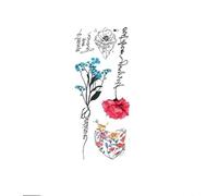 Little Animal Waterproof Temporary Tattoo Sticker Tattoos Body Art Fake Arm Tattoo Women(007)