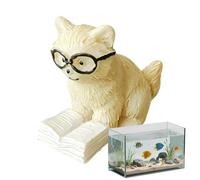 Little Animals Figures | Waterproof Cute Tiny Aquarium Figures - Fish Decorations for Tank,for Reptile Tank Shrimp Axolotl Snake Gecko Frog Pet Turtle