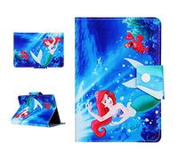 Little Ariel Mermaid - Disney Princess Cartoon Universal Case - children kids Tablet Cover / 7" inch Tab - 7" Size compatible with ANY Model Samsung Android Ipad Amazon kindle etc