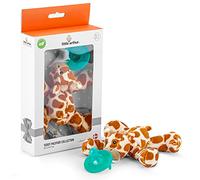 Little Arthur Newborn Dummies 0-6 Months - Plush Pacifier Giraffe - Cute Teddy Plush with Detachable Pacifier - Medical Grade Silicone & Orthodontic Baby Dummy Design