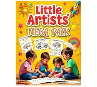 Little Artist Kids Mega Pack: Vehicle Theme