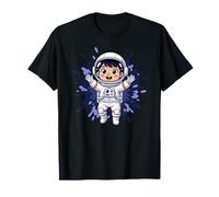 Little Astronaut Boy Cute Space Explorer T-Shirt
