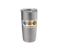 Little Baby Monkey Evolution Keep Going Punch Stainless Steel Insulated Tumbler