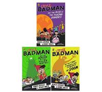 Little Badman Collection 3 Books Set By Humza Arshad (Time-travelling Teacher of Doom, Invasion of the Killer Aunties, Rise of the Punjabi Zombies)
