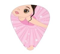 Little Ballerina Dancing Girl Premium Bass Electric Guitar Picks,Guitar Plectrum For Unparalleled Musical Experience