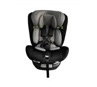 Little Bambino Car Seat, i-Size 40-150cm, 360° Rotatable, ISOFIX with Leg Support (Black Grey)
