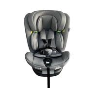 Little Bambino Car Seat, i-Size 40-150cm, 360° Rotatable, ISOFIX with Leg Support (Grey)