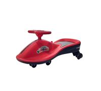 Little Bambino Wiggle Swing Car, Ride On Swivel Push Scooter, 3-8 Years, Red and Black