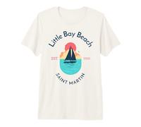 Little Bay Beach Saint Martin St Maarten Premium T-Shirt