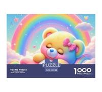 Little Bear 1000 Piece Jigsaw Puzzles for AdultsAnimal Panda Puzzle Adult, Challenging Stress Relief Jigsaw Puzzle GiftEducational GameColourfulBeautiful Decoration Puzzle52x38cm/1000pcs