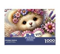 Little Bear A Unique 1000 Piece Jigsaw PuzzleAnimal Panda Colourful Puzzling Challenging & Brainteasing Adult JigsawsPuzzles - 100% Recycled Cardboard100% Recvcled Cardboard38x26cm/1000pcs