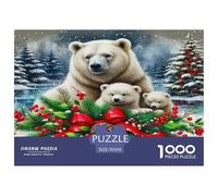 Little Bear And Polar Bear 1000 Pieces Jigsaws for Adults Fun, Challenging & Brainteasing Birthday Gifts for Women And Man Art Colorful DIY Craft 70x50cm/1000pcs