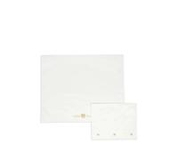 Little Bear embroidered-bear sheet set (set of two) - White One Size