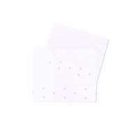Little Bear embroidered-bow blanket - White One Size