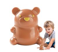 Little Bear Hand Wash Brush, Cute Bear Nail Brush, Soft Bears Finger Nail Brushs, Stiff Bristles Scrubber, Easy To Grasp Comfortable Bristles Nails Cleaning Brushs For Children Women Home Kindergarten