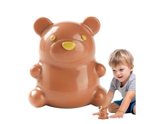 Little Bear Hand Wash Brush, Cute Bear Nail Brush, Soft Bears Finger Nail Brushs, Stiff Bristles Scrubber, Easy To Grasp Comfortable Bristles Nails Cleaning Brushs For Children Women Home Kindergarten