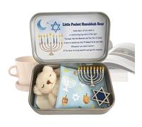 Little Bear In Box - 3.54 Inches Stuffed Bear | Toys Decorations With Box, Card | Little B́ear Stuffed Animal For Kids Girls Birthday Valentines Girlfriend Halloween Christmas