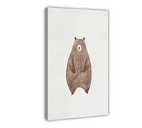 Little Bear Kids Poster Canvas Poster Bedroom Decor Landscape Office Room Decor Gift 16x24inch(40x60cm)