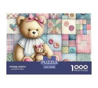 Little Bear Puzzles 1000 Pieces for Adults Jigsaw Puzzles for Adults 1000 Piece Puzzle Challenging Game for The Whole for Women,Animal Panda Gifts for MenFun Activity for Home5