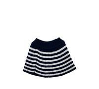 Little Bear ribbed-knit skirt - Blue 3 mth