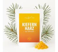 little bee fresh Pine Resin (Rosin) from Austria - Ideal for Ointments, Smoking, Balms, Soaps & Beeswax Cloths | 80 g Spruce Pine Tree Resin Incense | 100% Natural