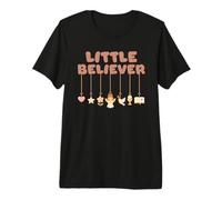 Little Believer Child Cute Christian Kid Boho Christianity Premium T-Shirt