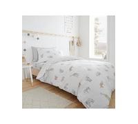 Little Bianca Zoo Animals 100% Cotton Duvet Set Print