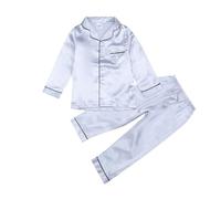 Little Big Boys Sets Kids Colour Blocked Outfit Comfortable Set for t-Shirt Matching Bottoms Animal Print Summer Outfits Stylish Letter Pattern Festival Clothes Silver