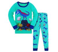 Little Big Boys Sets Summer Outfit Kids Piece Dinosaur Monster Print top Shorts Animal Outfits Floral Mint Green