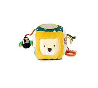 Little Big Friends Soft Activity Cube | Developmental Toy | Encourages Hand-Eye Coordination and Motor Skills | Jungle