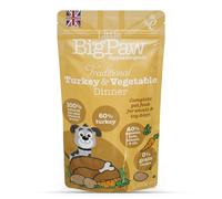 Little BigPaw Traditional Turkey & Vegetable Dinner 8X150g