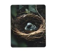 Little Bird nest Colorful Rubber Lock Edge Mouse pad (Vertical Style), Thickened Design not Easy to deform