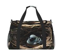 Little Bird Nest Hand Travel Bag.Fashionable Design, Large Storage Capacity, Suitable For Business Trips And Short Trips., Black, One Size