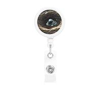 Little Bird nest The Plastic Retractable Badge Holder is Made of ABS Material and The Rope is Nylon