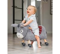 Little Bird Told Me Bojangles Donkey Ride On Toy - Grey