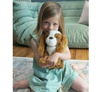 Little Bird Told Me Peanut Pup Pull Along Toy - Brown